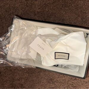 Gucci men’s slides, size 11. Worn once.